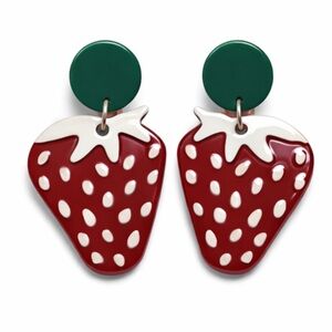 Strawberry Shaped Earrings